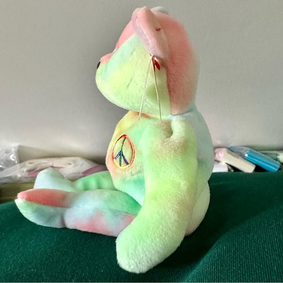 1996 NWT “Peace” Ty Beanie Baby… authentic and never played with. - Picture 4 of 10